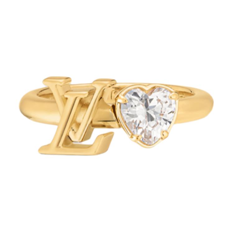 LOUIS VUITTON Lv Iconic Heart Ring