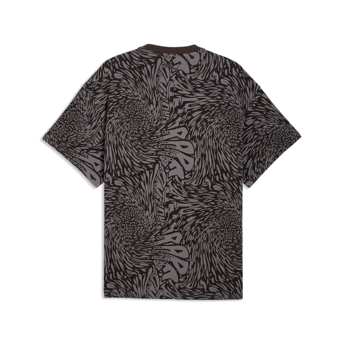 PUMA Melo World Oversized T-Shirt 'Crystal Black AOP' 634602-01