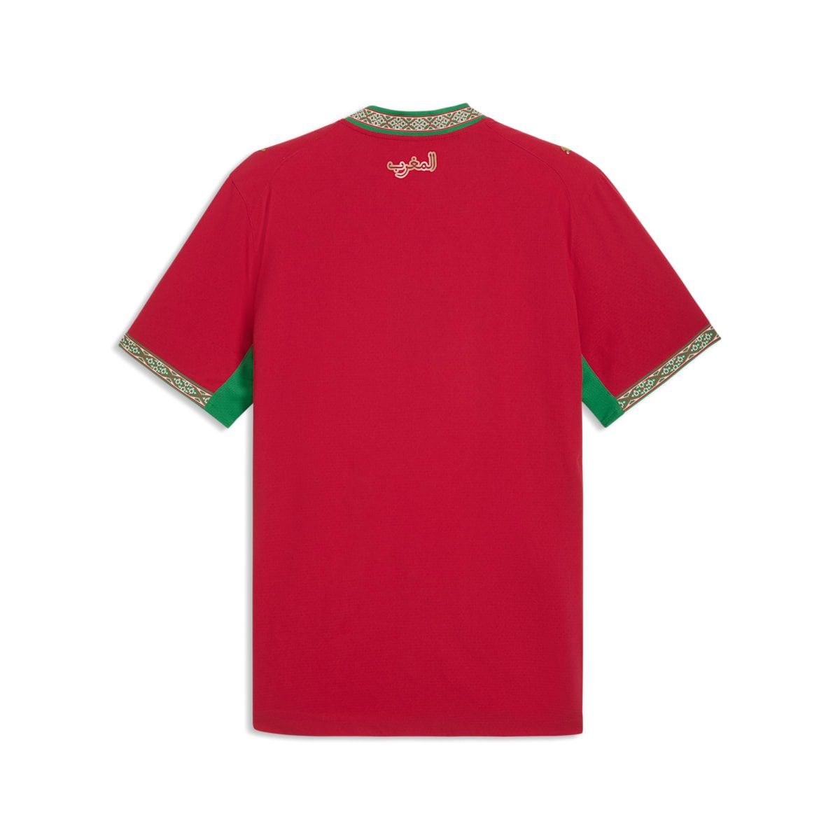 PUMA Morocco 2026 Home Authentic Jersey 'Fast Red Victory Gold' 783313-01