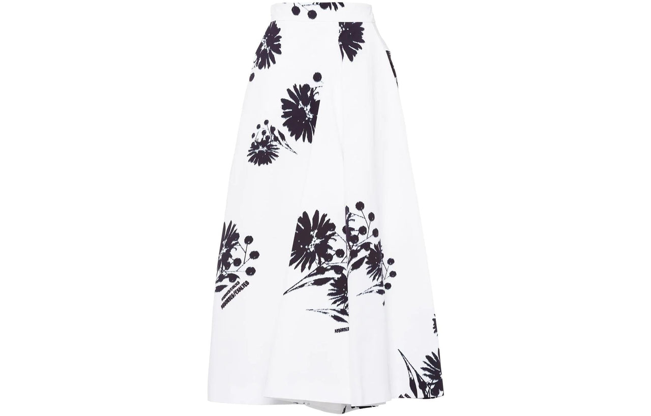 PRADA Casual Long Skirts Women's White