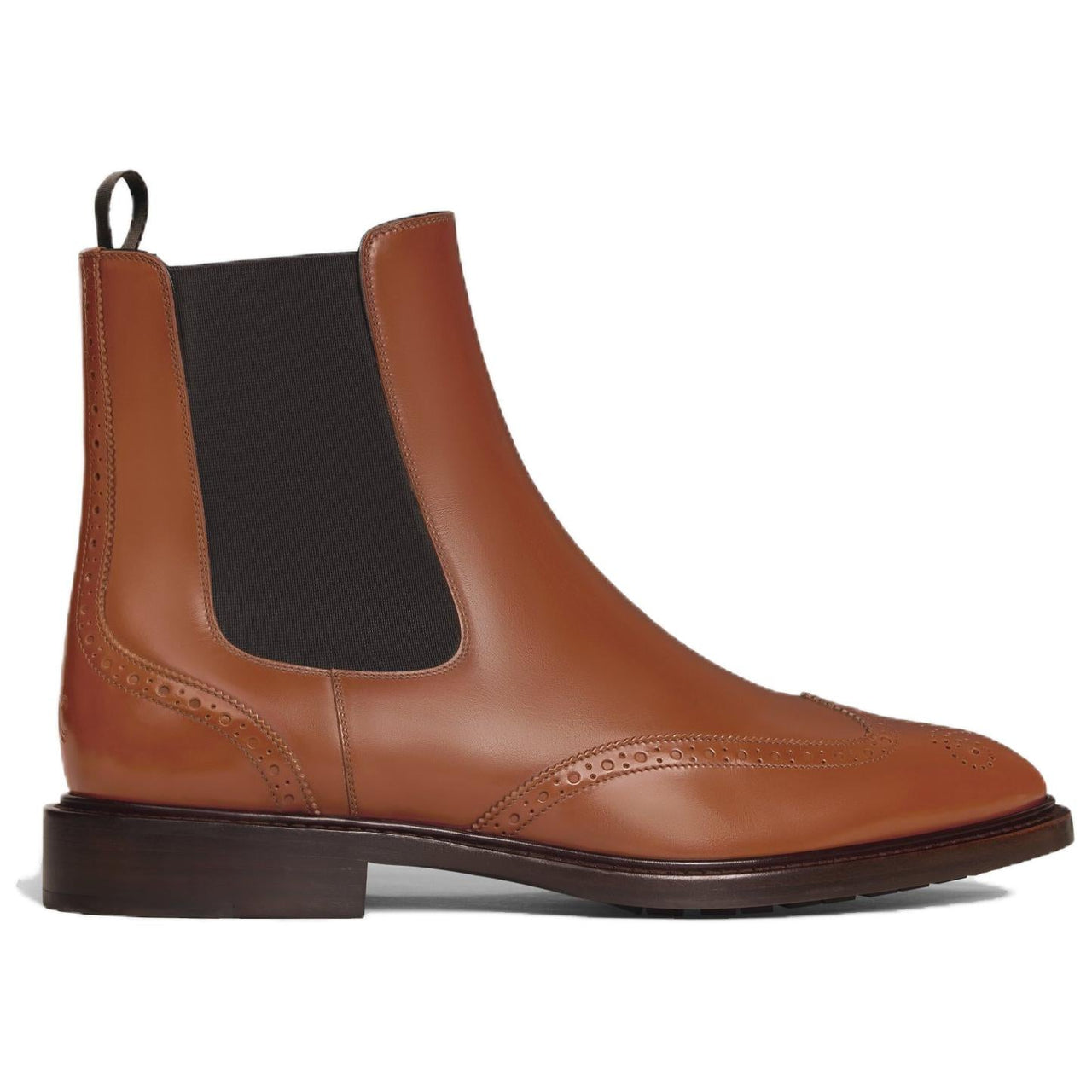 CELINE DONAVAN Short Chelsea Boots Men's Brown
