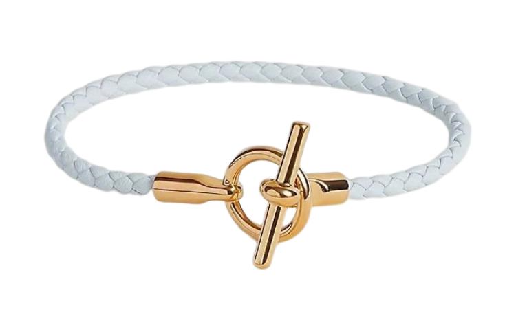 HERMES Bangles Women's Dusty Blue
