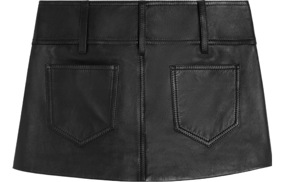 CELINE Casual Short Skirts Women's Black