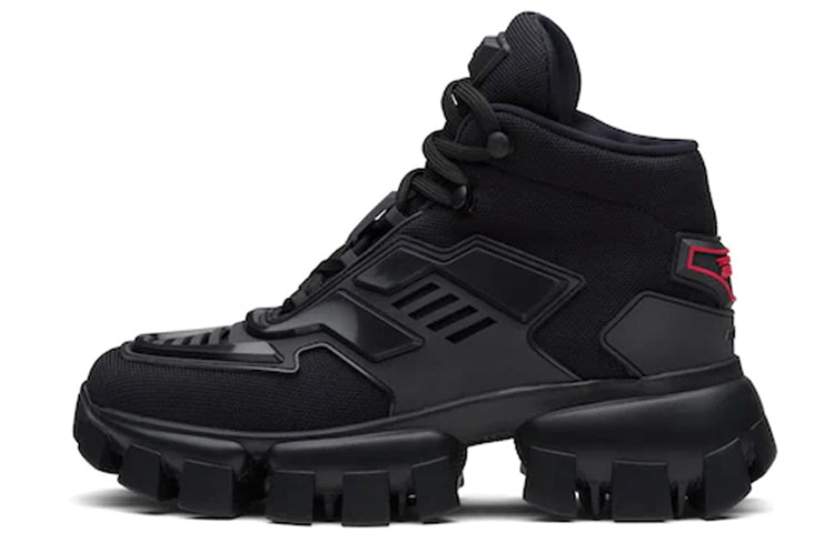 PRADA Cloudbust Thunder Casual Shoes Women's High-Top Black