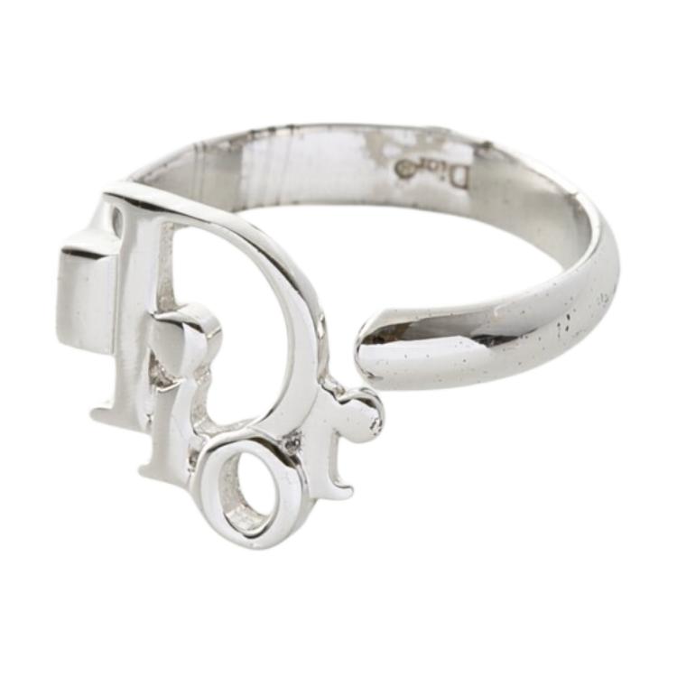 DIOR Metal Rings Women's Silver