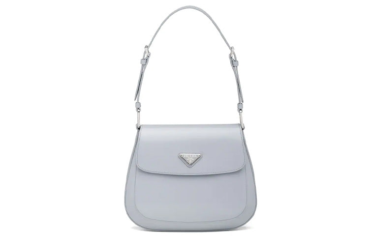 PRADA Cleo Leather Shoulder Bag Crossbody Bag Women's Cornflower Blue