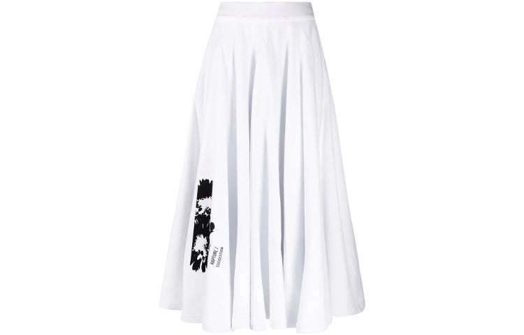 PRADA Casual Long Skirts Women's White