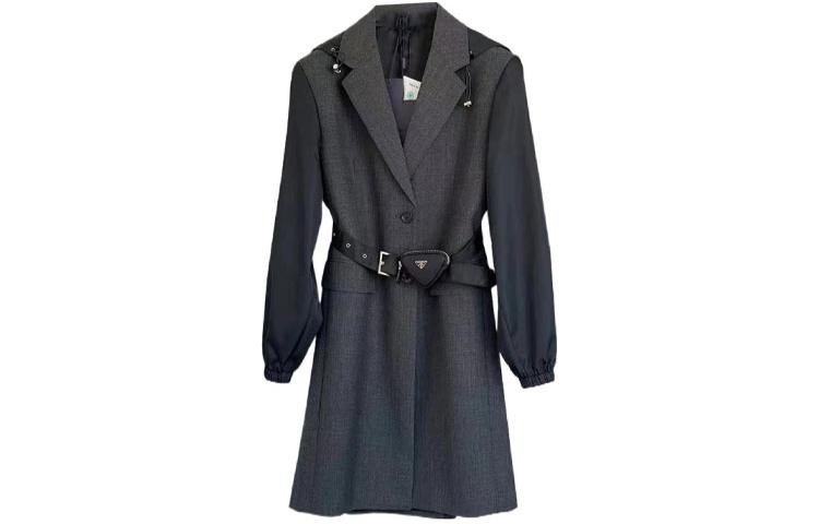PRADA Coats Women's Black