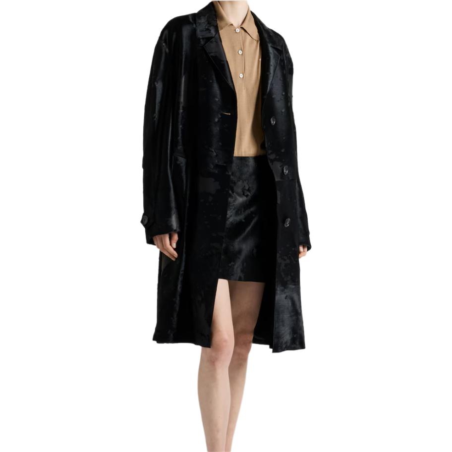 PRADA Coats Women's Black