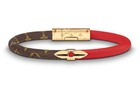 LOUIS VUITTON 2020 Monogram Lv Confidential Costume Bracelet