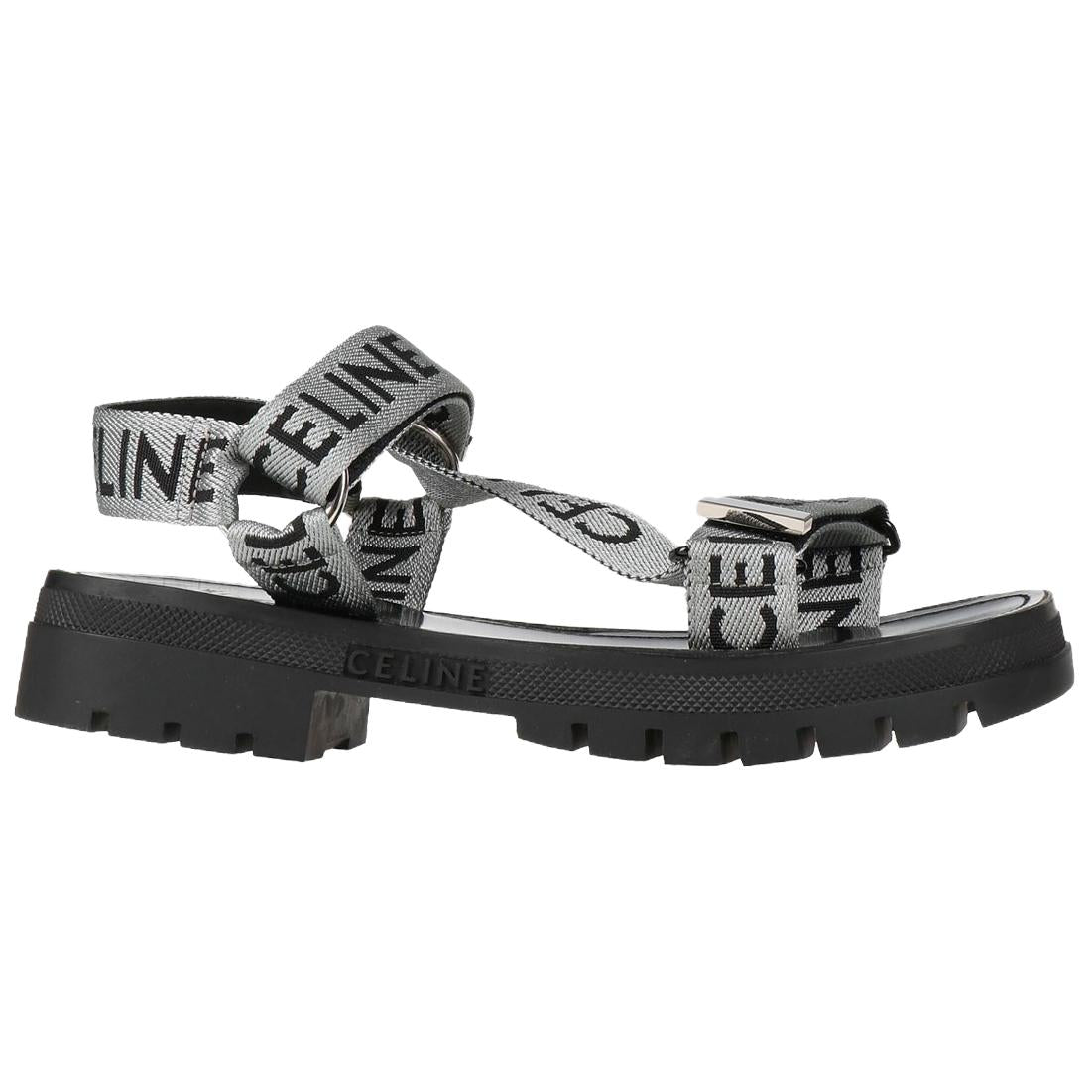 CELINE Beach Sandals Men's Gray