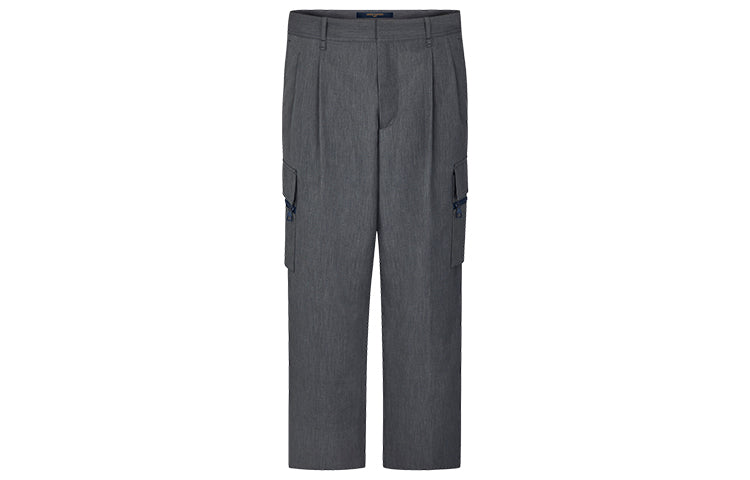 LOUIS VUITTON New Quarterly Products Of LV Suit Trousers Men Gray