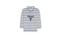 PRADA Logo intarsia Wool Jumper