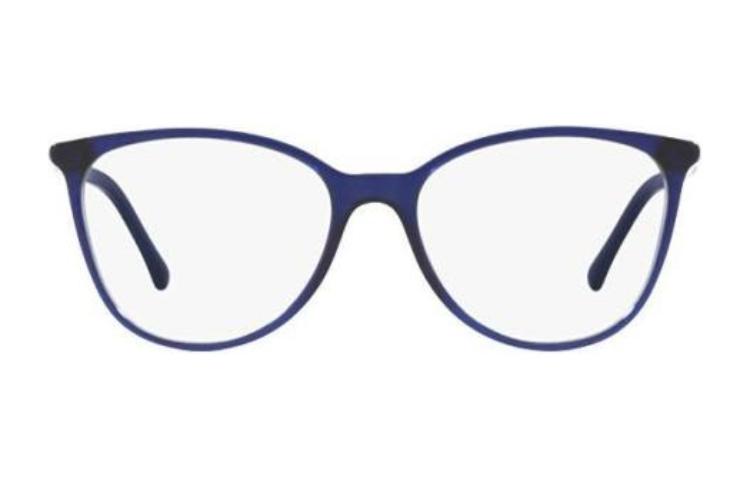 CHANEL - Cat Eye Eyeglass Frames Women's Blue