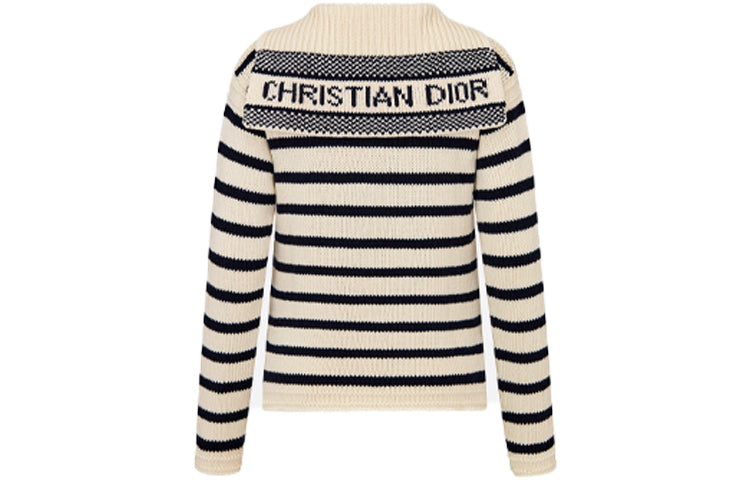 DIOR Quarterly New Products Cashmere Sweaters Women's Ecru