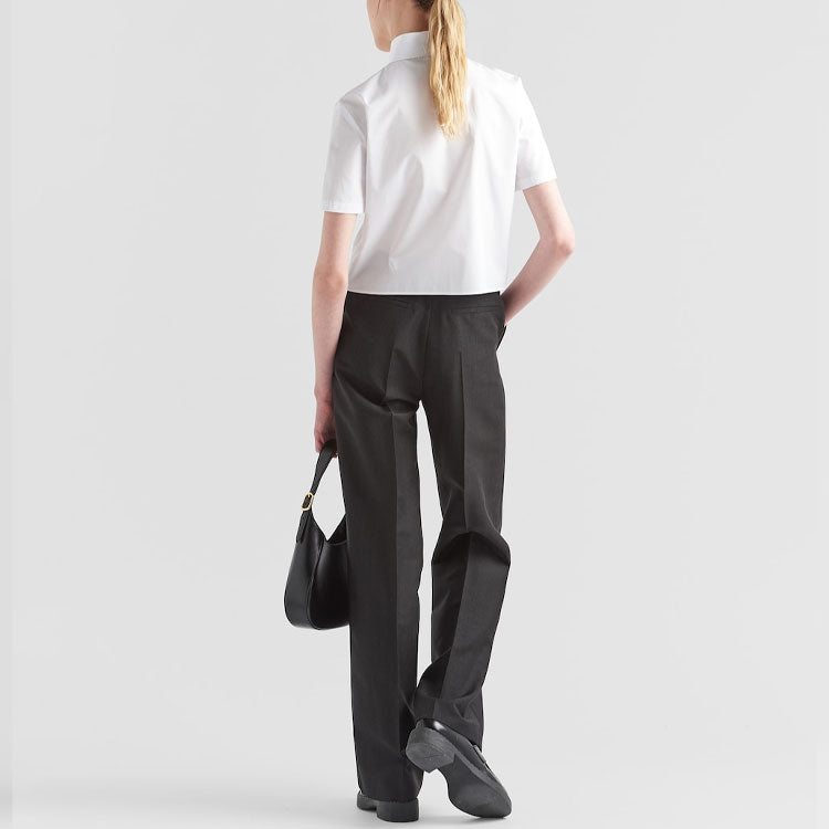 PRADA Casual Pants Women's Coal Gray