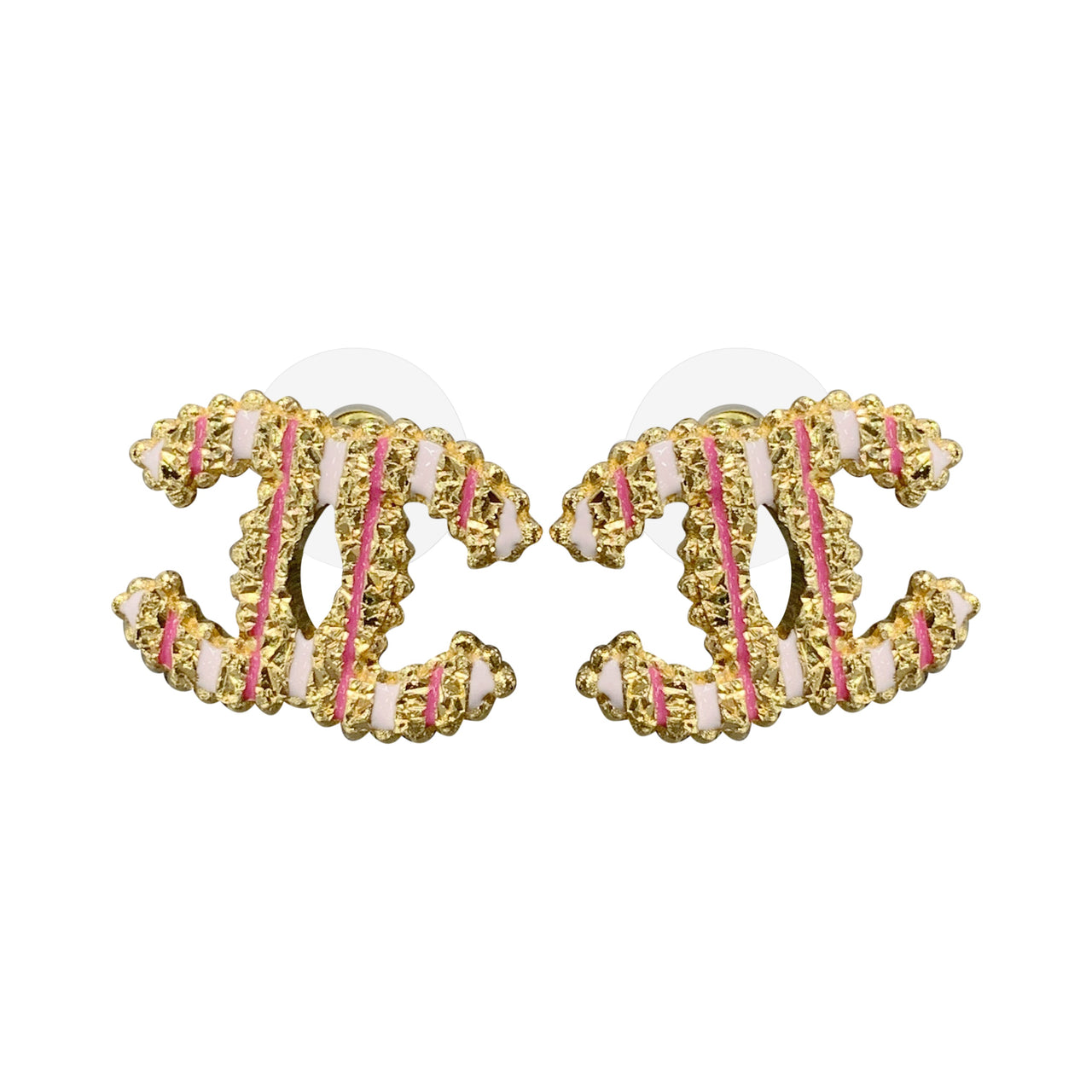 CHANEL - Stud Earrings Women's Pink