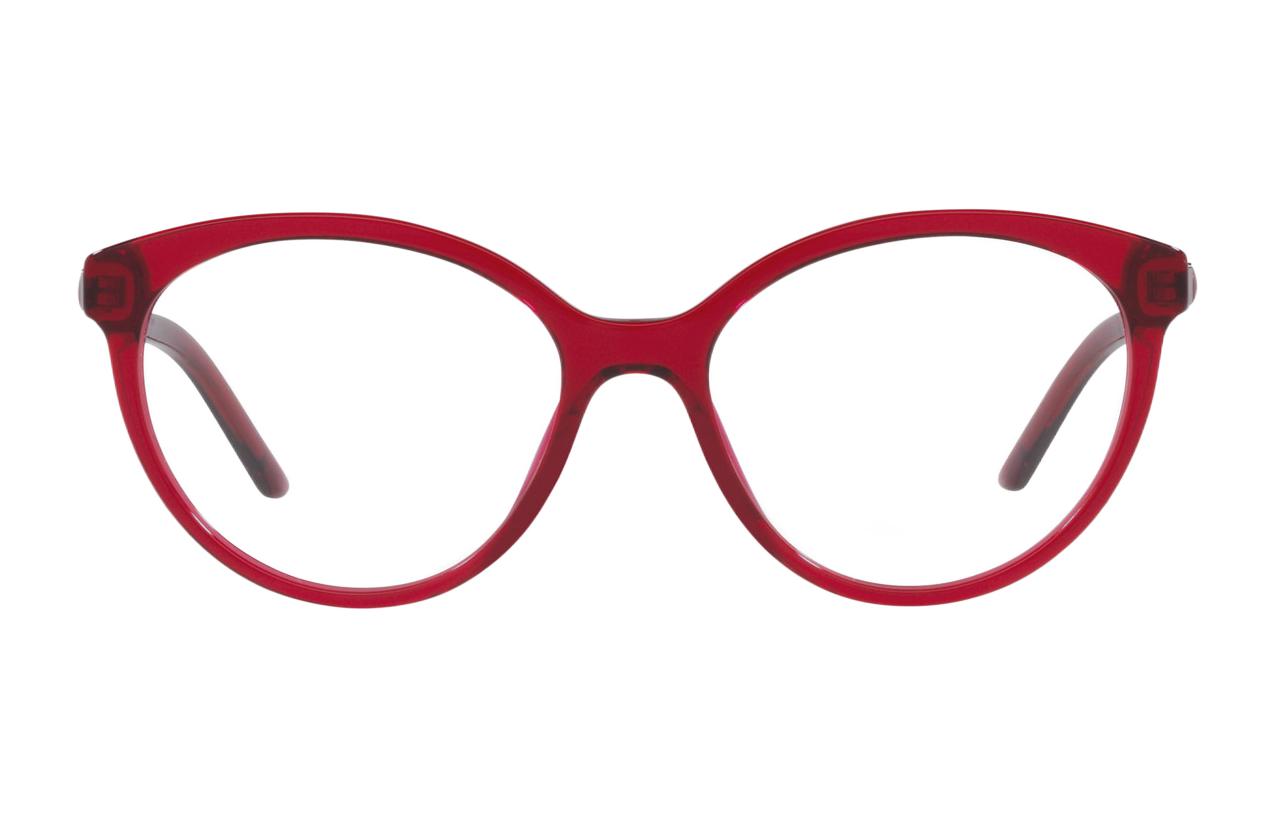 PRADA Eyeglass Frames Women's Red