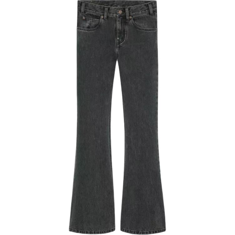 CELINE FW24 Jeans Women's Charcoal Gray