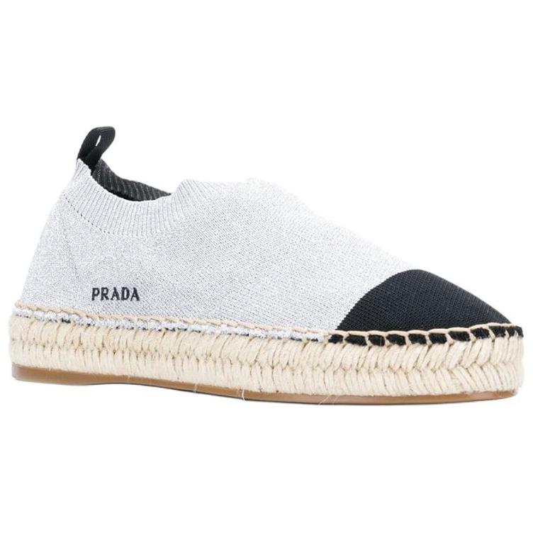 PRADA Espadrilles Women's Gray