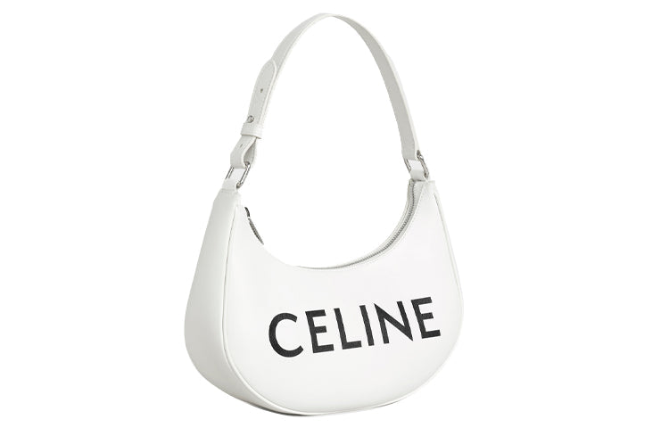 CELINE AVA Smooth Cow Leather Shoulder Bag Handbag Women's Candy Color