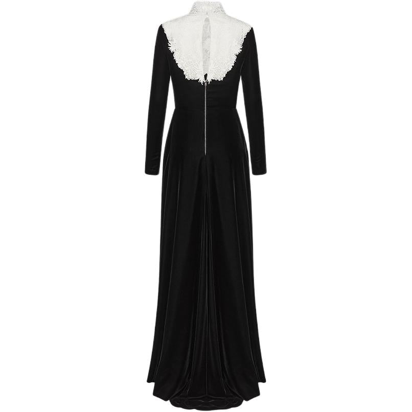 DIOR SS25 Long Sleeved Dress Women's Black