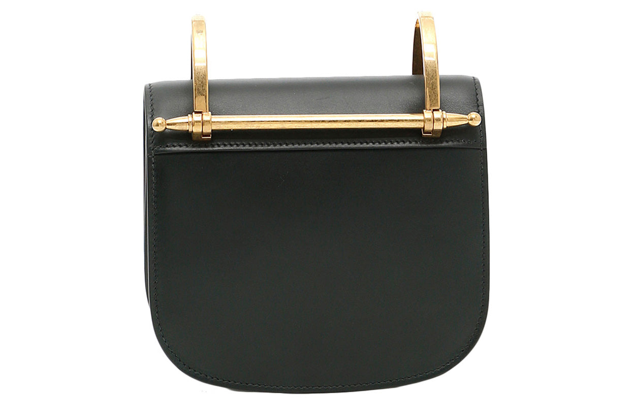 PRADA Cow Leather Crossbody Bag Women's Black