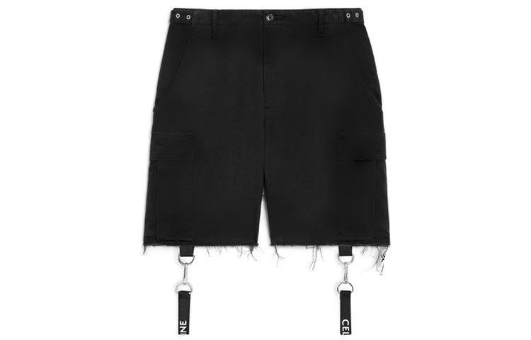 CELINE Casual Shorts Men Black