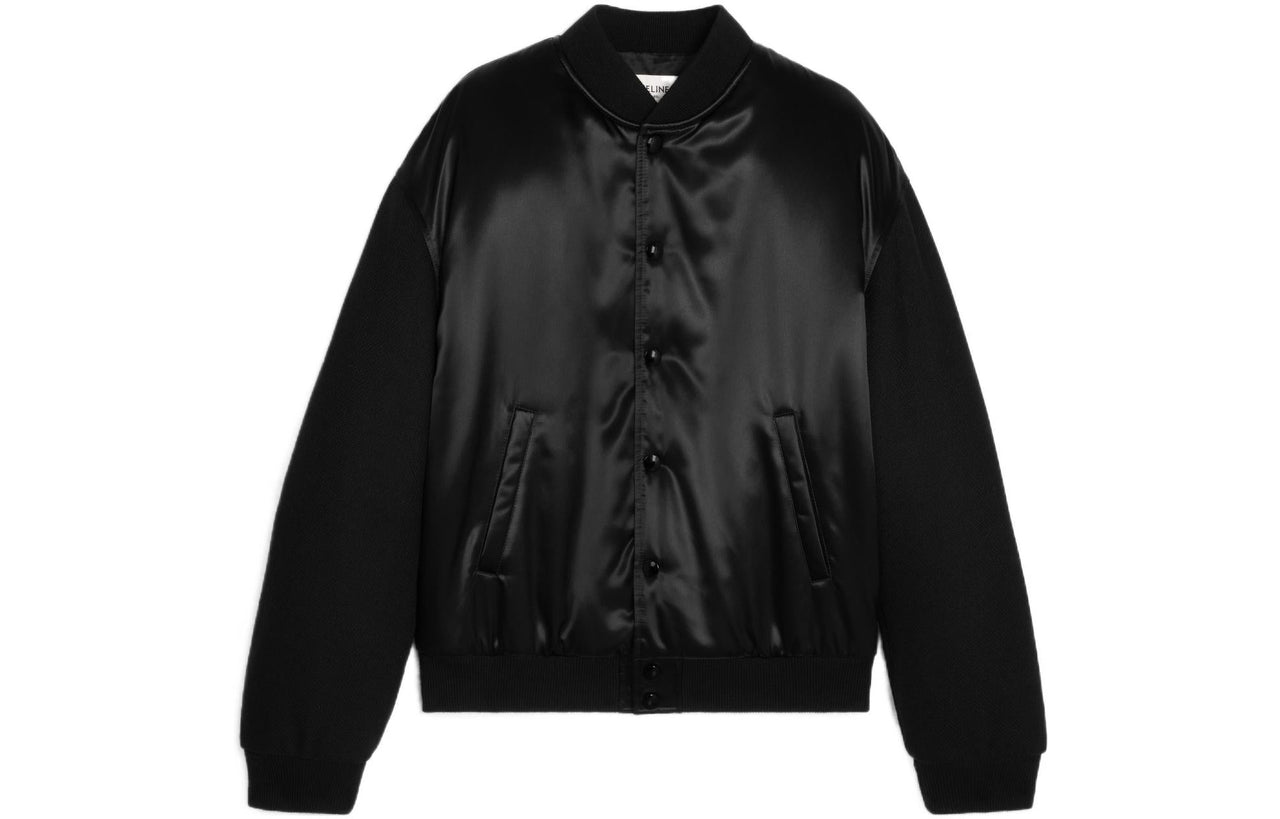 CELINE Boy Doll Teddy Jacket In Satin Finish Nylon