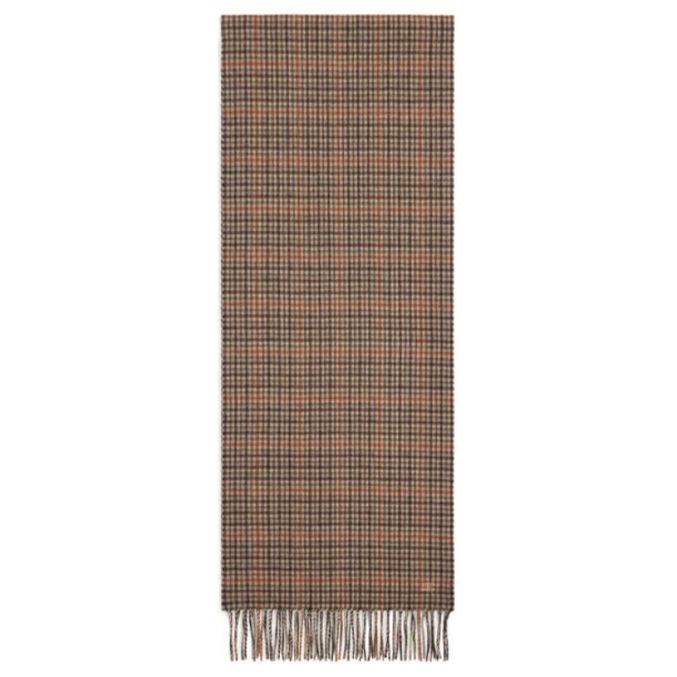CELINE Cashmere Knit Scarves Women's Brown