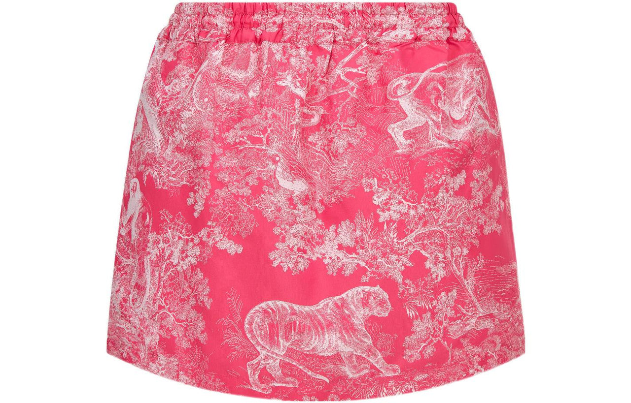 DIOR Casual Short Skirts Women's Pink