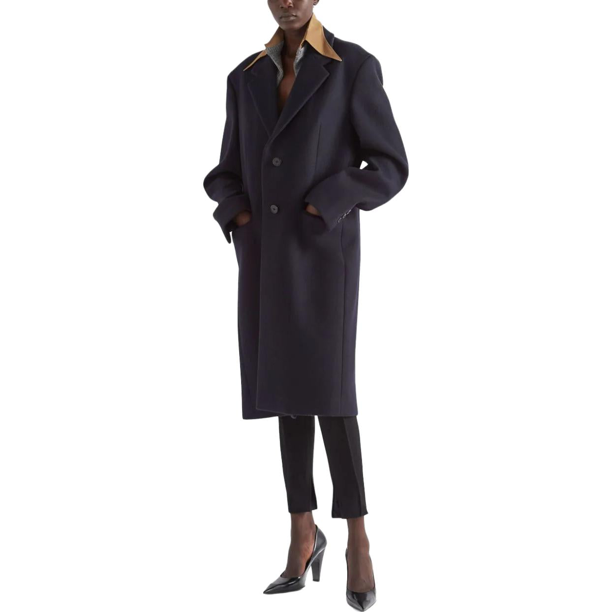 PRADA Coats Women's Navy