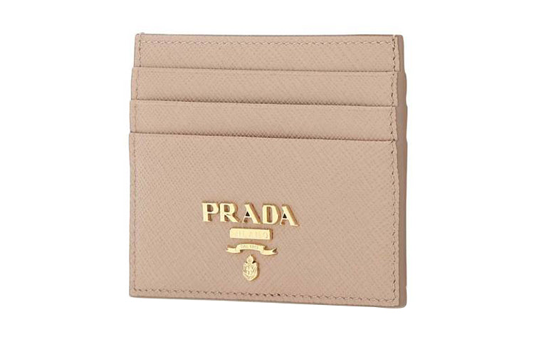 PRADA Cow Leather Coin Purse Women's Pink