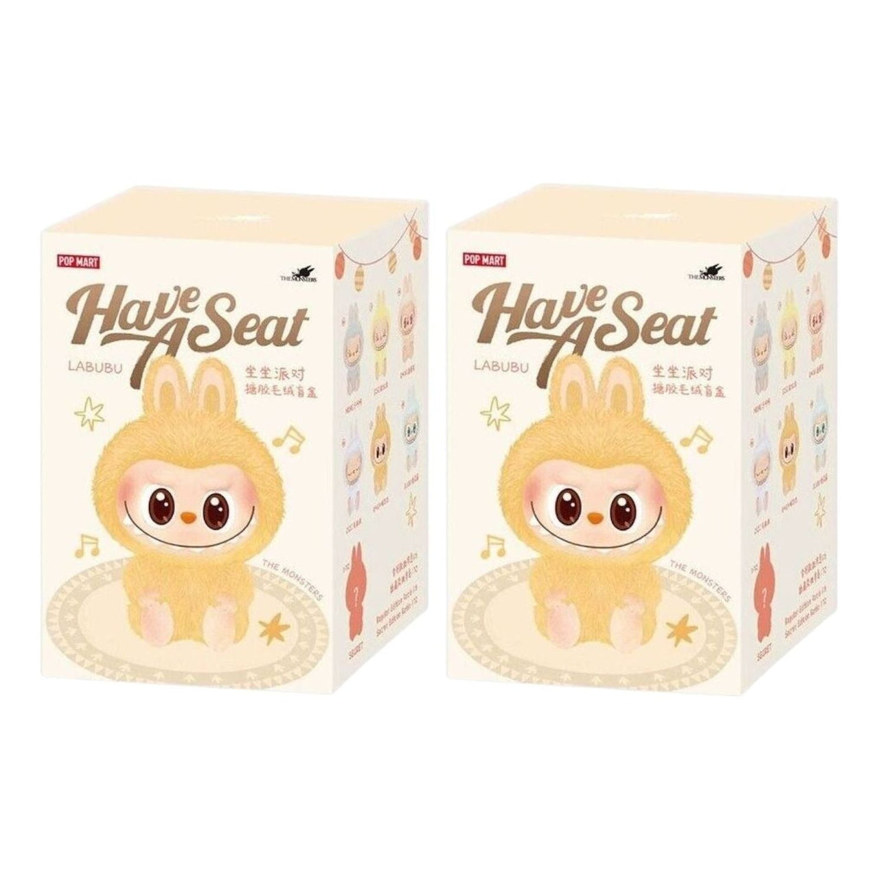 Pop Mart The Monsters Labubu 2.0 Have a Seat Sealed Case (2 Blind Boxes) PPMT-2407-0034-701703284