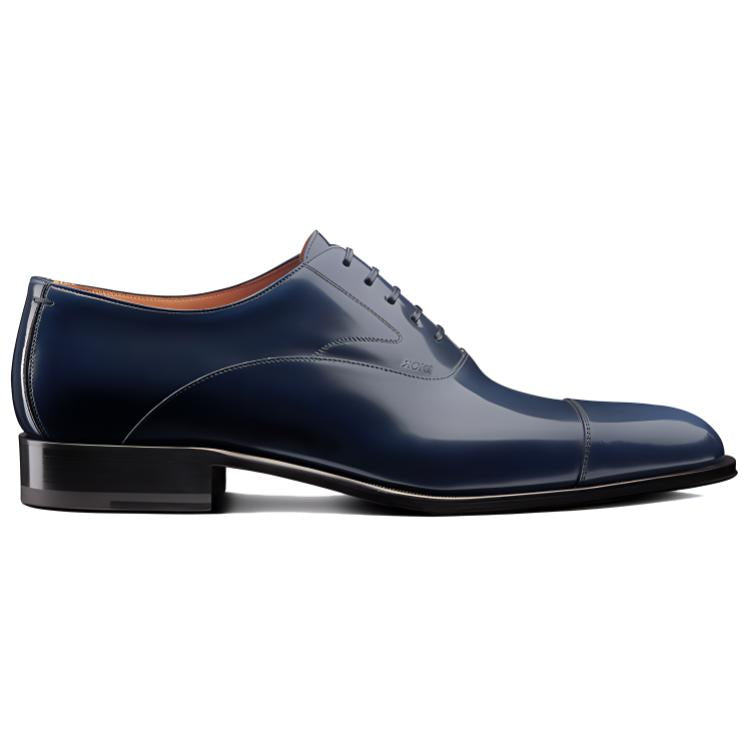 DIOR Dior Timeless Dress Shoes Men's Sea Blue