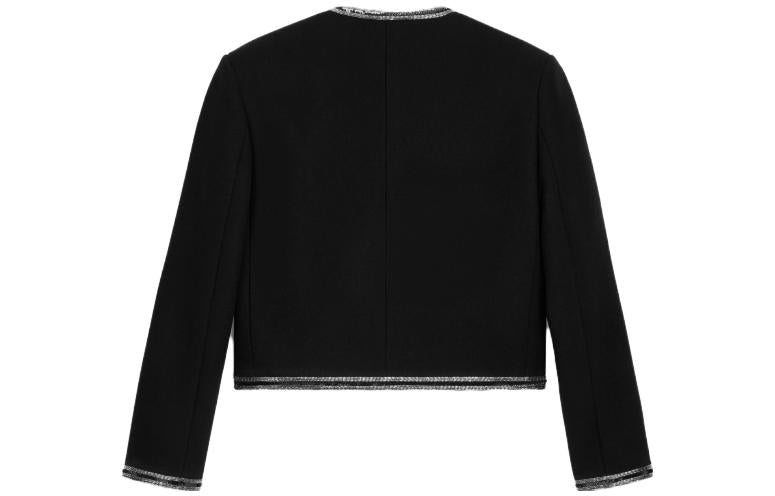 CELINE Embroidered Bow Detailed Cardigan