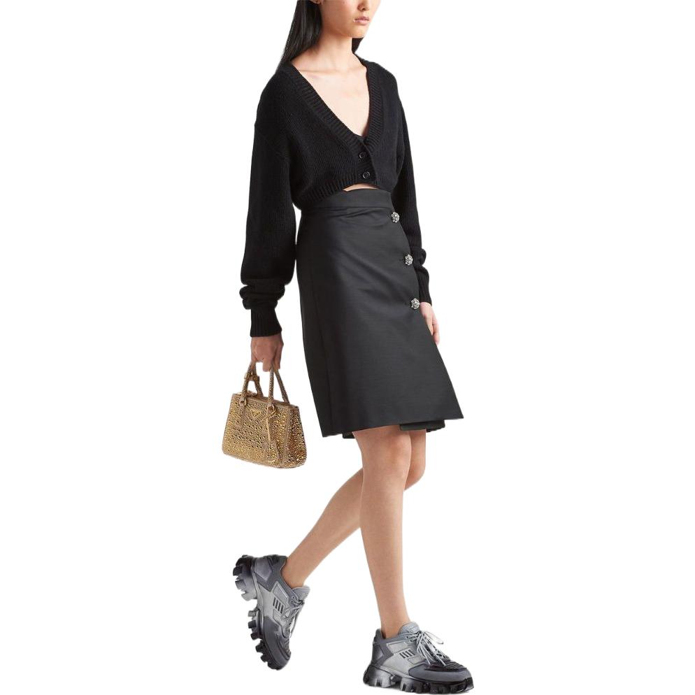 PRADA Cashmere Sweaters Women's Black