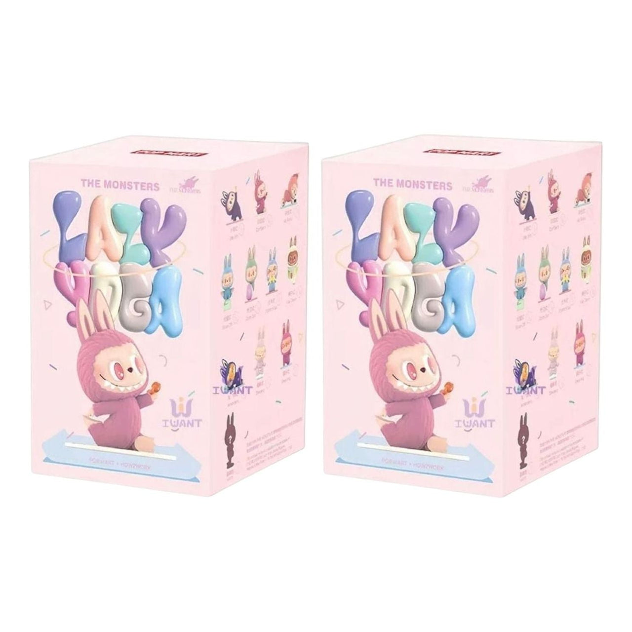 Pop Mart The Monsters Labubu Lazy Yoga Sealed Case (2 Blind Boxes) PPMT-2408-0006-715134556