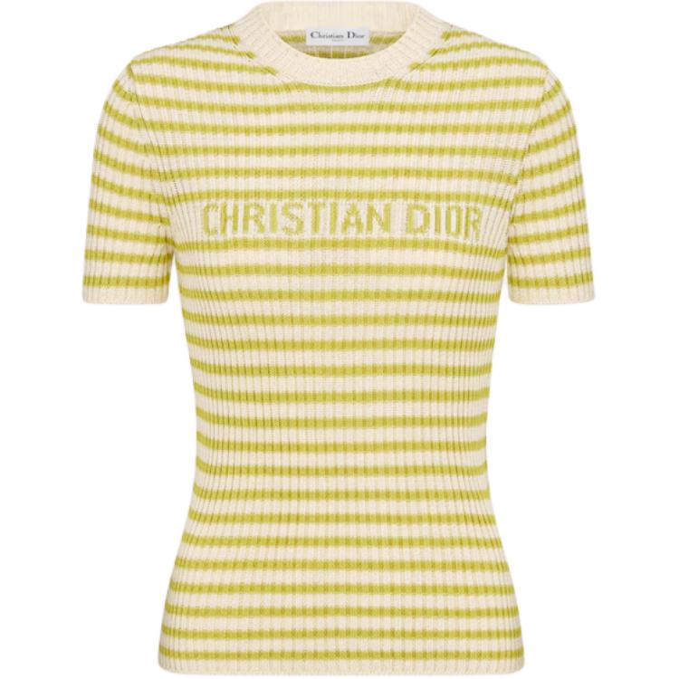 DIOR T-Shirts Women's Yellow