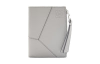 LOEWE Puzzle Calfskin Wallet Men's Gray
