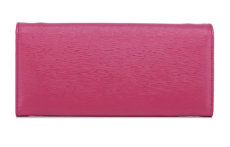 PRADA Cow Leather Wallet, Crossbody Bag, Shoulder Bag Women's Pink