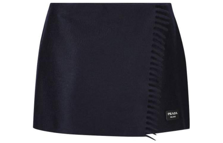 PRADA Casual Short Skirts Women's Blue