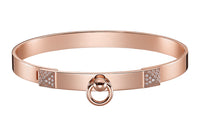 HERMES Rose Gold Bangles Unisex
