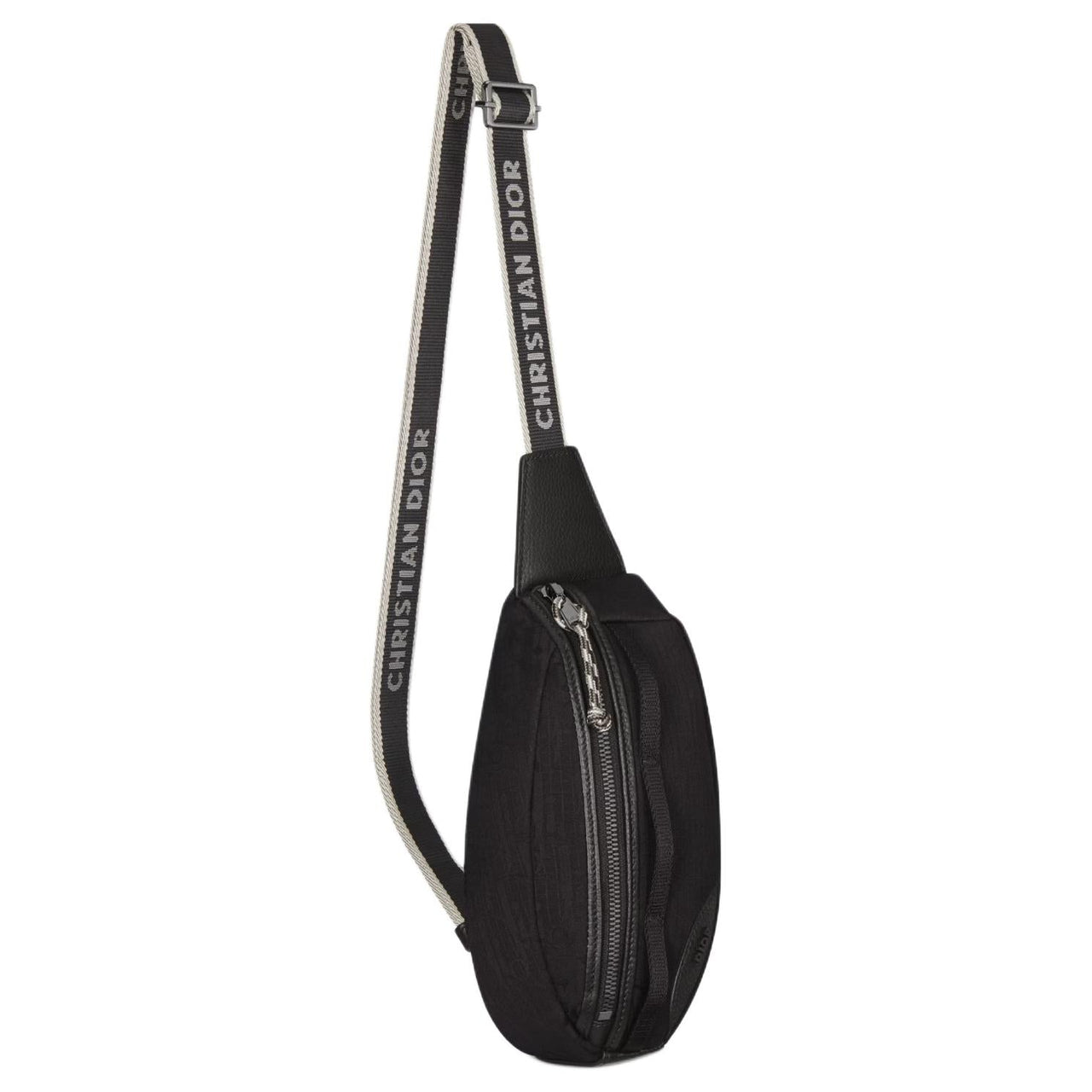 DIOR Recycled Nylon Shoulder Bag Crossbody Bag Mini Men's Black