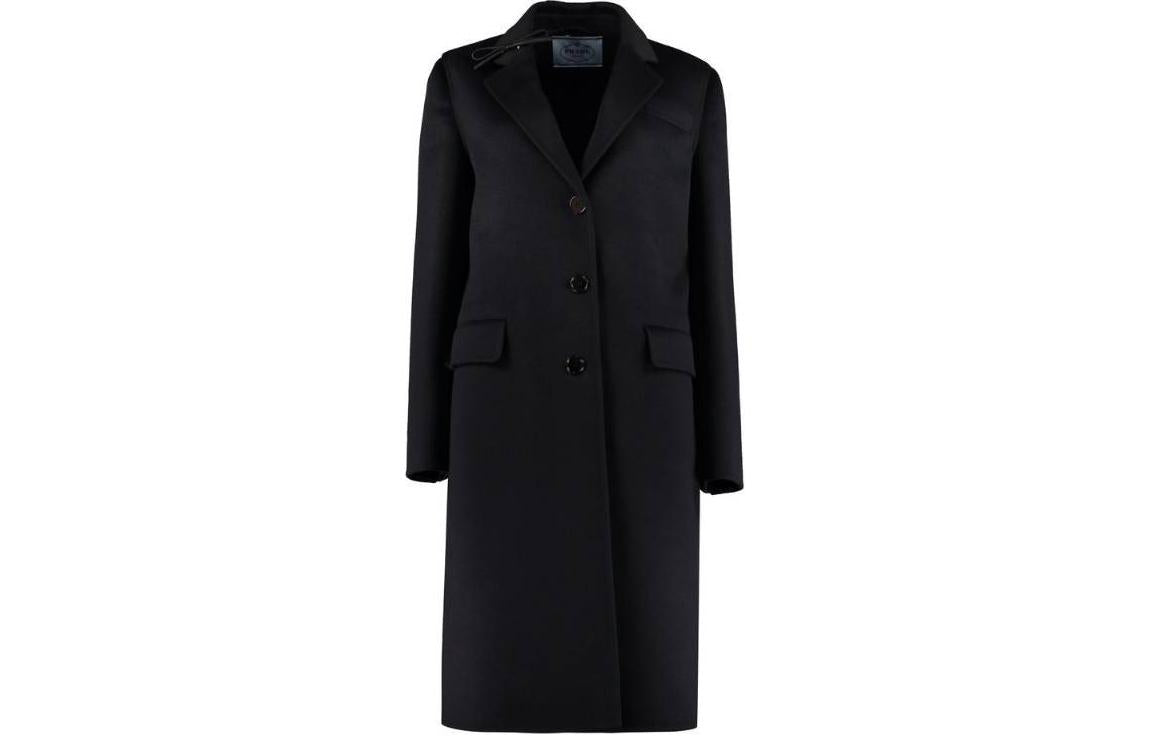 PRADA Coats Women's Dark Blue