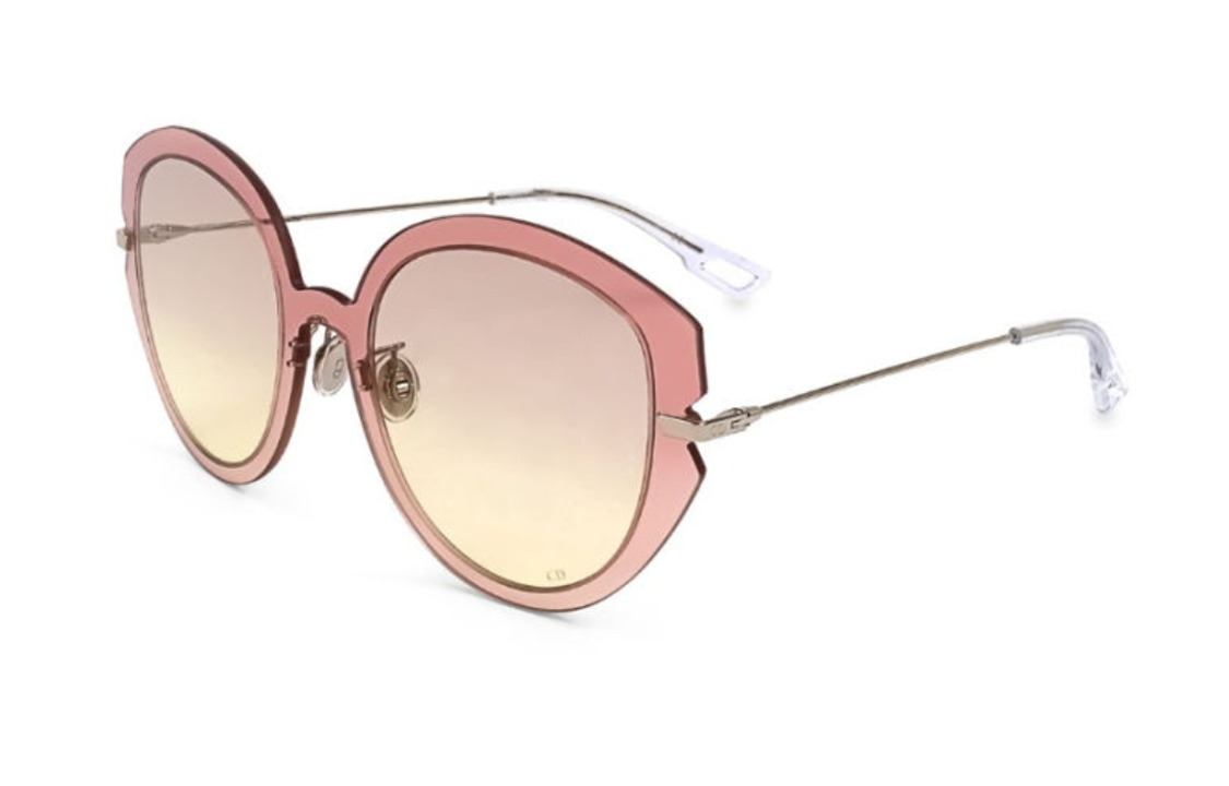 DIOR Acetate Cat Eye Sunglasses Women's Pink