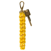 MIU MIU Fabric Keychains Women's Yellow