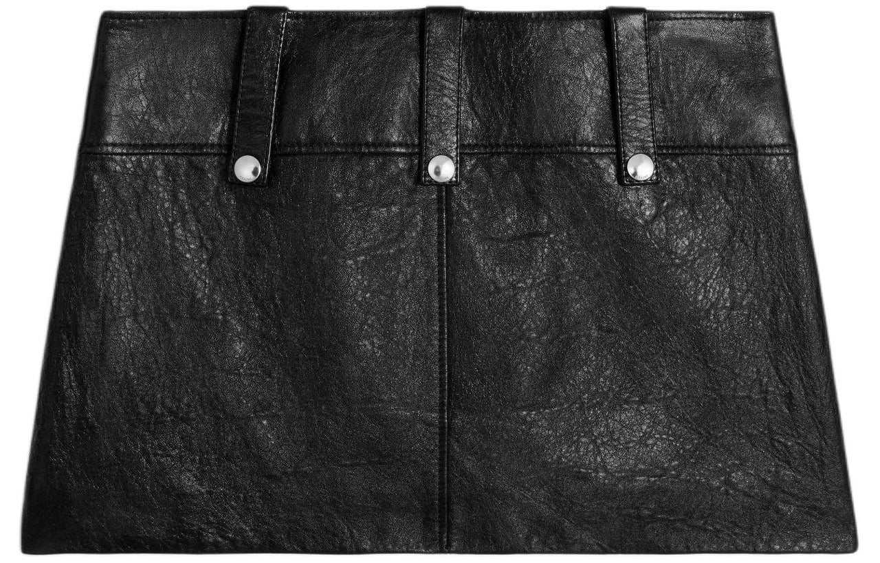 CELINE Zip Detailed Mini Skirt