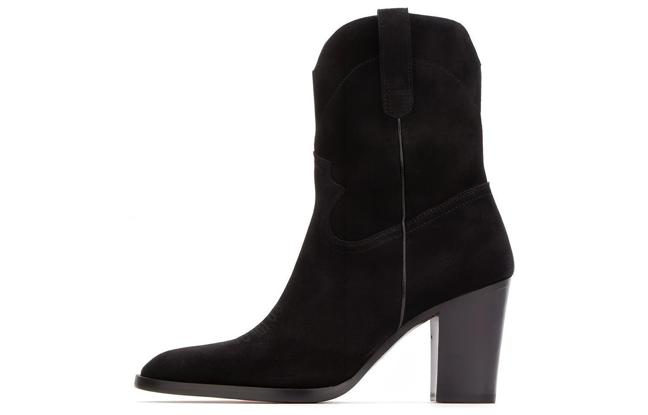 CELINE Ankle Boots Women's Black