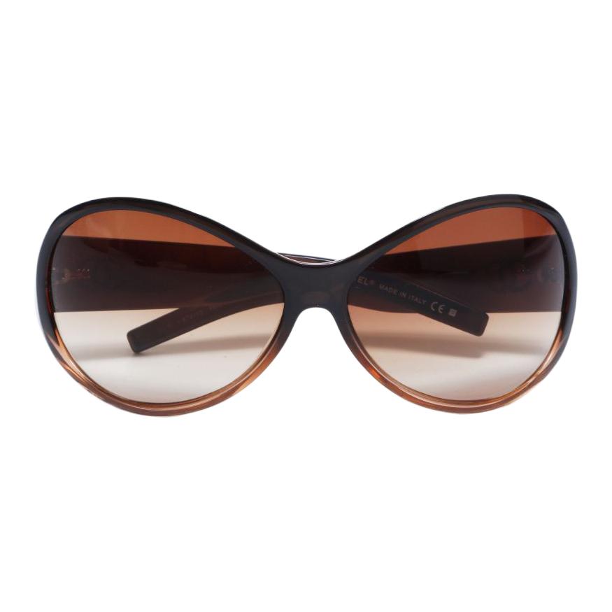 CHANEL 1990 Cc Oval frame Sunglasses